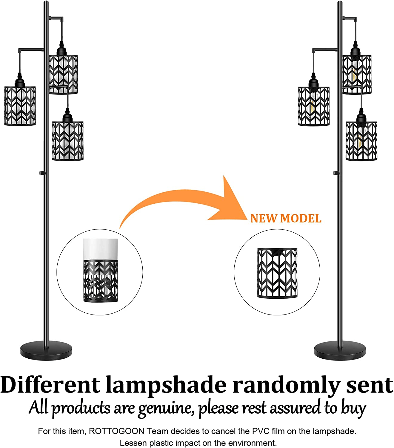 Stepless Dimming Floor Lamp