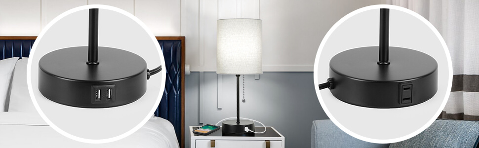 Pull-Wire Switch Table Lamp