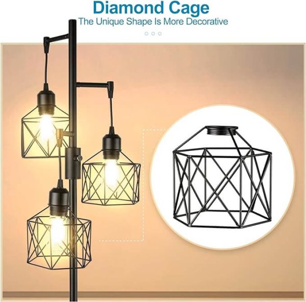 Diamond Models Stepless Dimming Floor Lamp