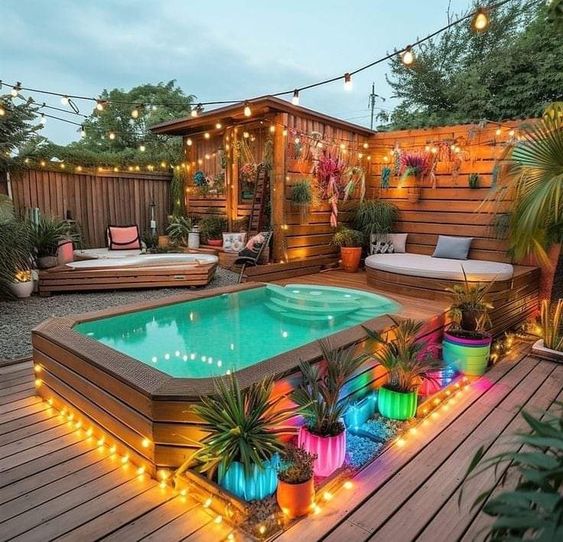 outdoor string lights