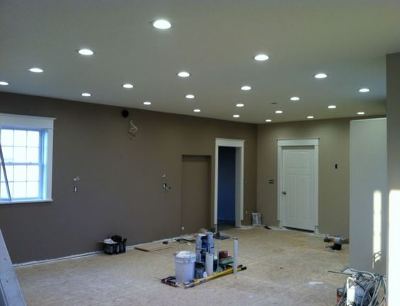 led reecssed light in ceiling